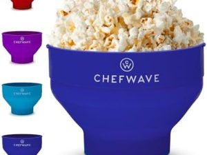 Elevate Movie Nights with the Chefwave Silicone Popcorn Popper